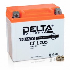 Аккумулятор мото CT1205 5A/h (YTX5L-BS/YTZ7S)